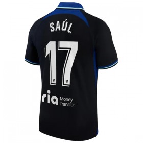 Atlético Madrid Saul 17 Udebane 2022-23 - Fodboldtrøjer (S/S)